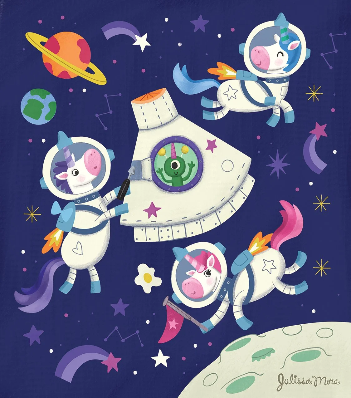 Unicorn Hidden Pictures for Highlights