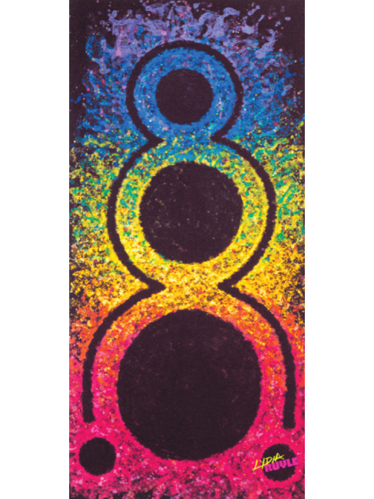 Crop Circle art by Lydia Ruyle