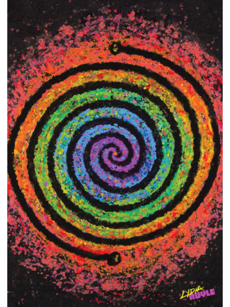 Crop Circle art by Lydia Ruyle