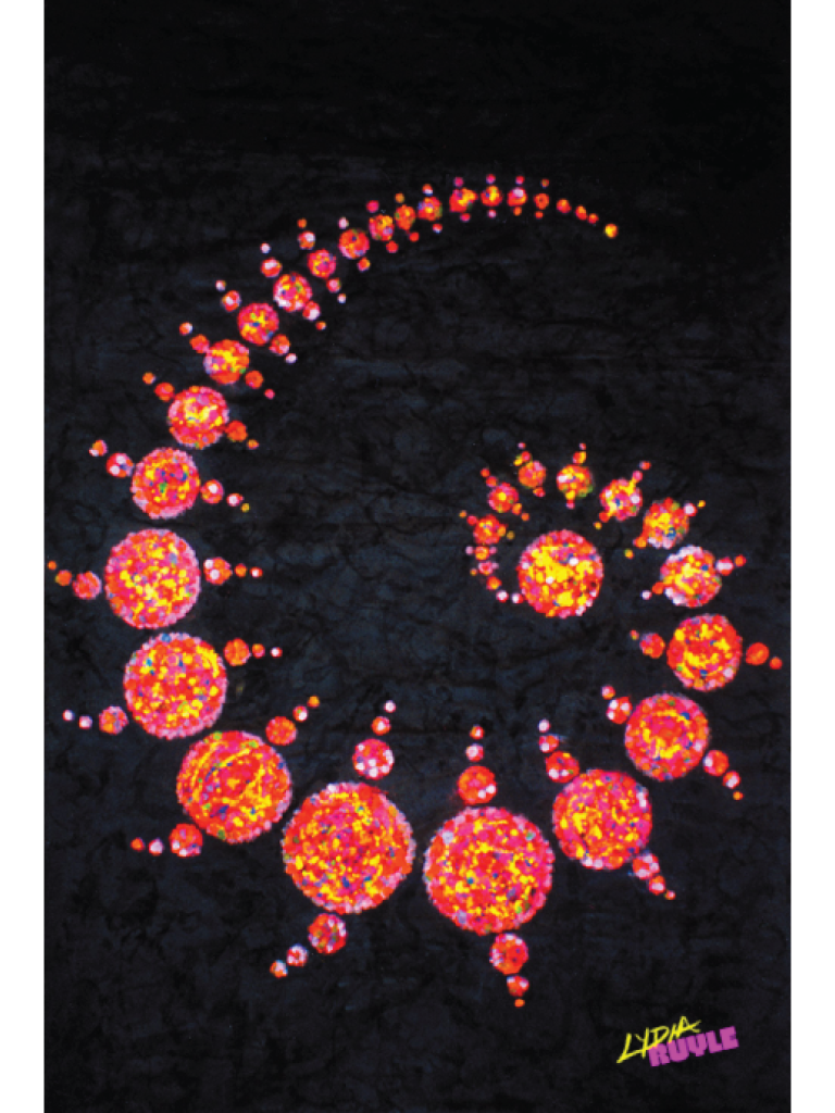 Crop Circle art by Lydia Ruyle