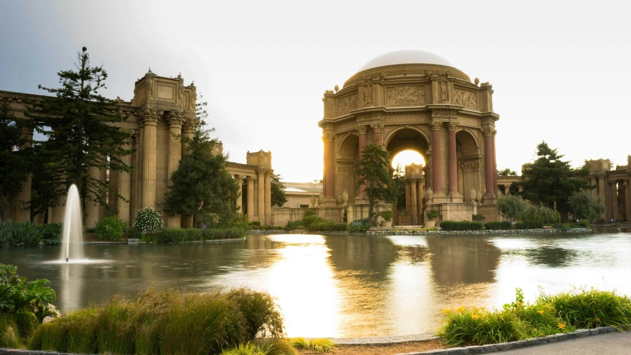 Trauma Recovery Resources. Palace of Fine Arts image.