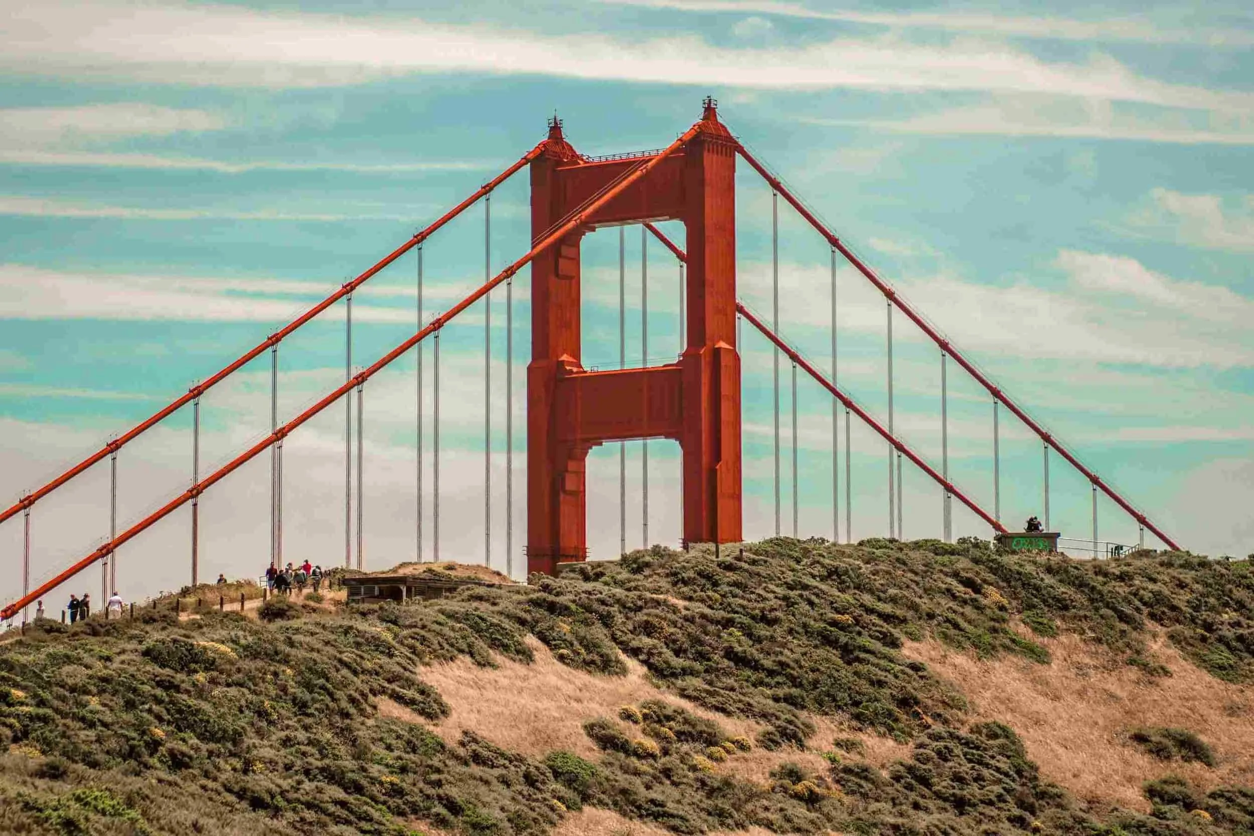Trauma Therapist Bay Area. Golden Gate Bridge image.