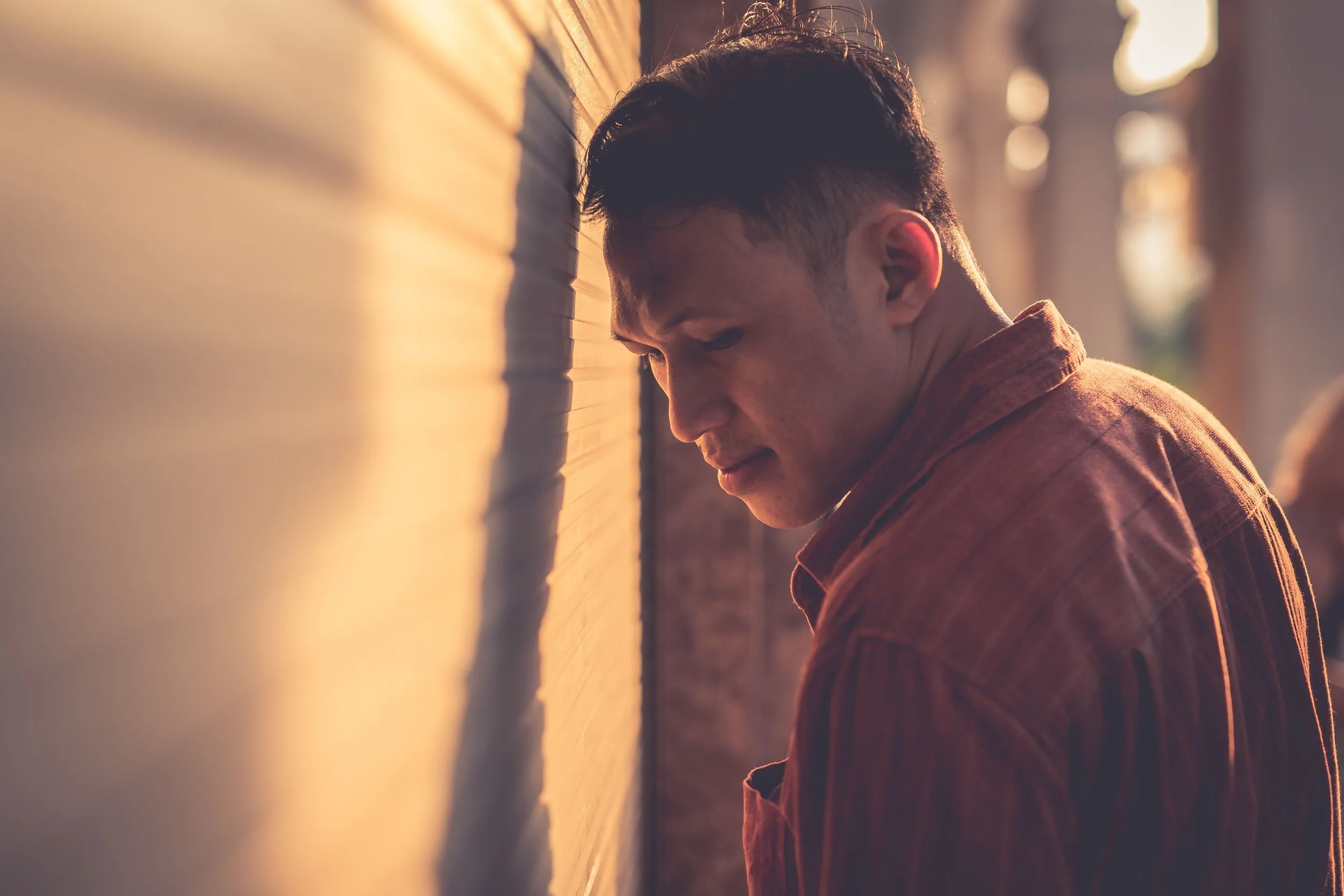 Contemplative man at sunset. How do I know if I have unresolved trauma?