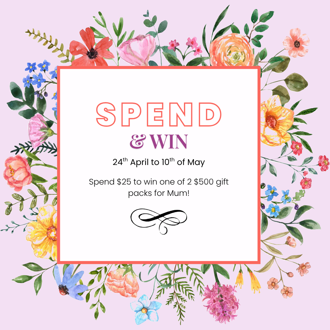 On Now: Mother’s Day Spend &amp; Win