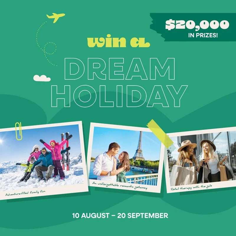 On Now: Win A $10,000 Dream Holiday