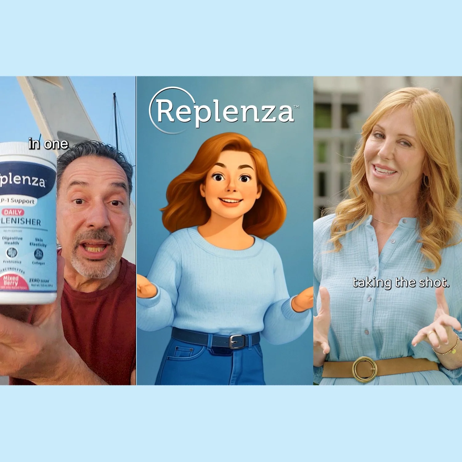 Replenza Social Edits