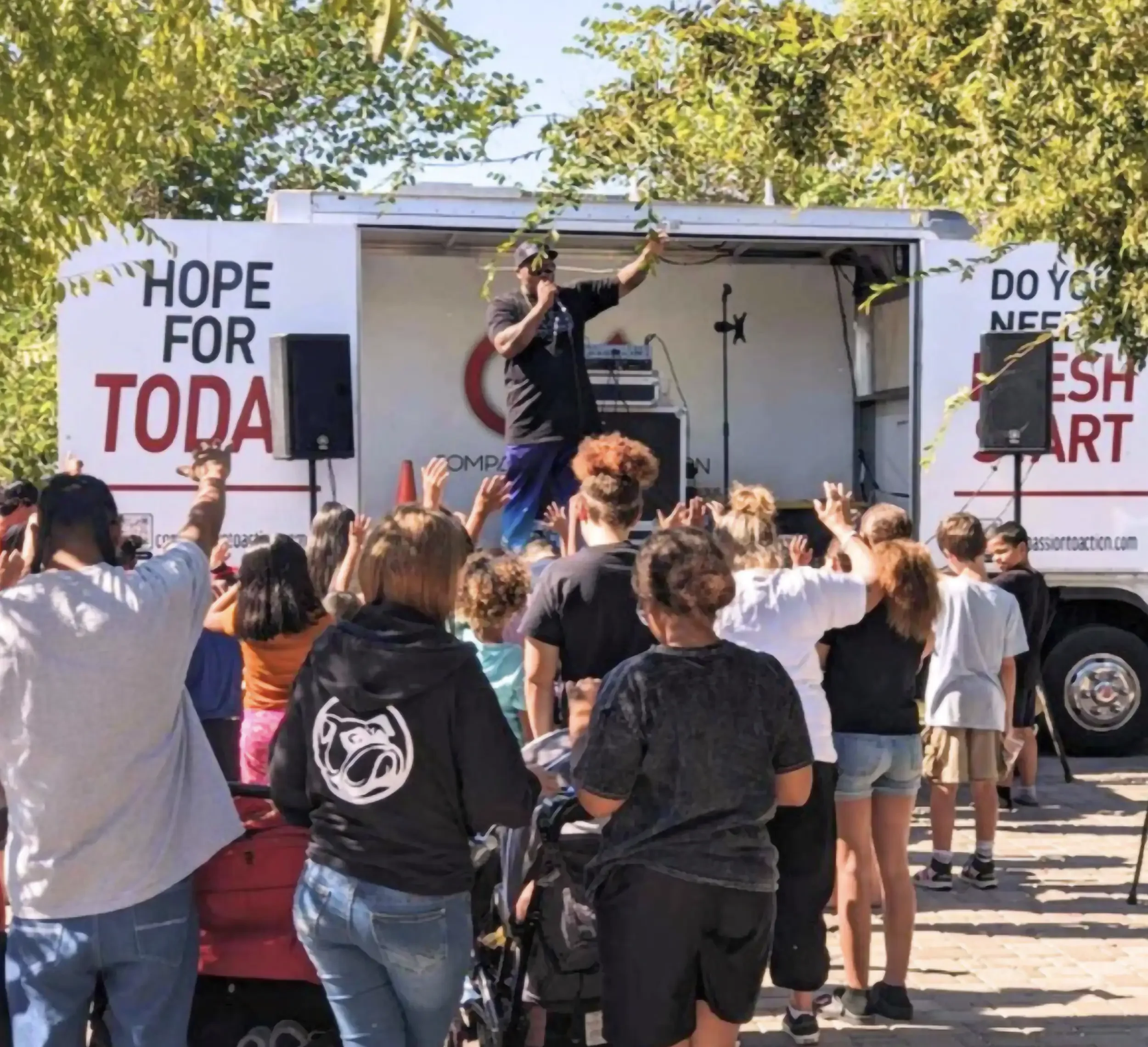 Gospel Truck Outreach at Lents Park