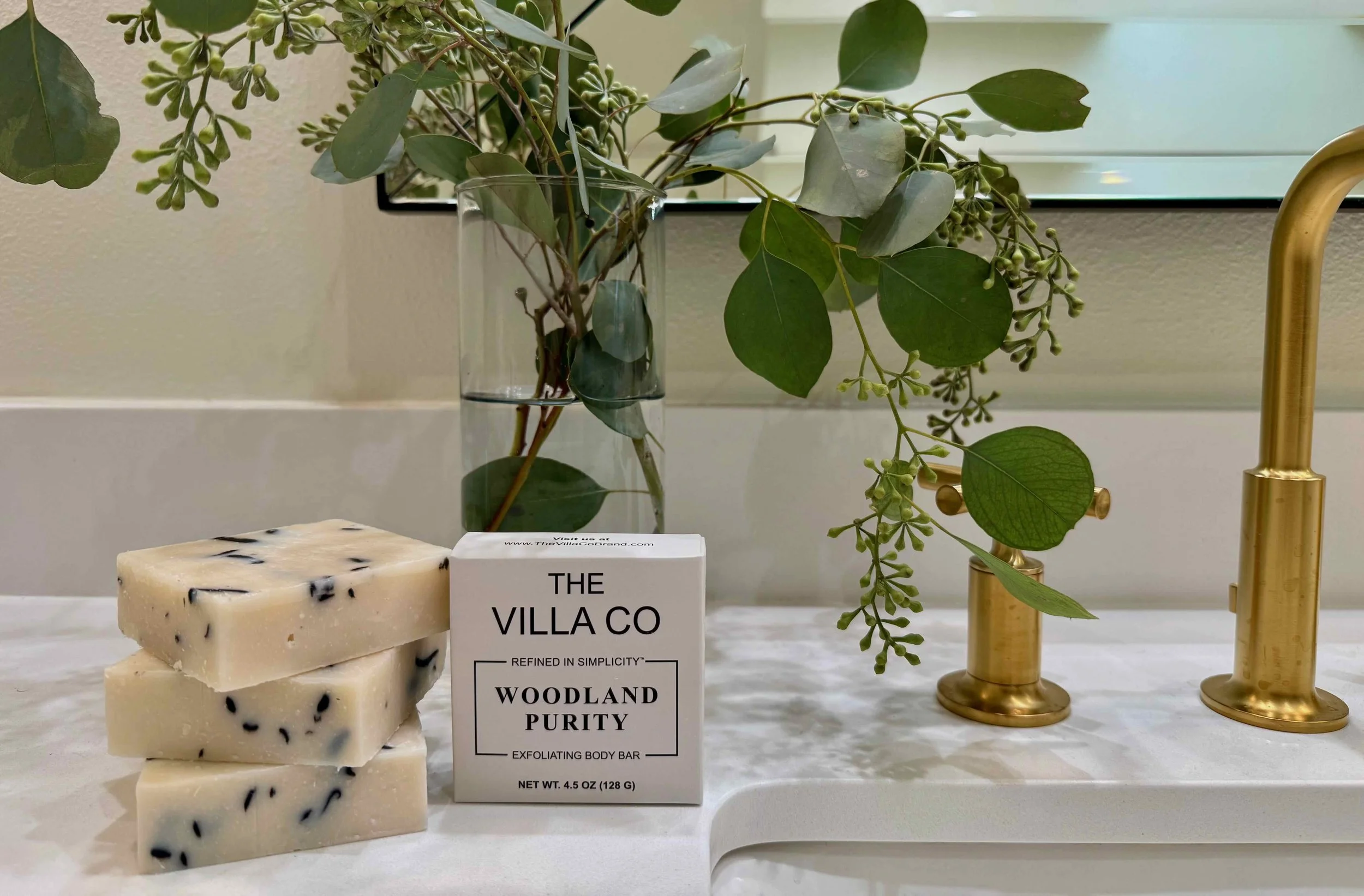 Woodland Purity - Exfoliating Body Bar