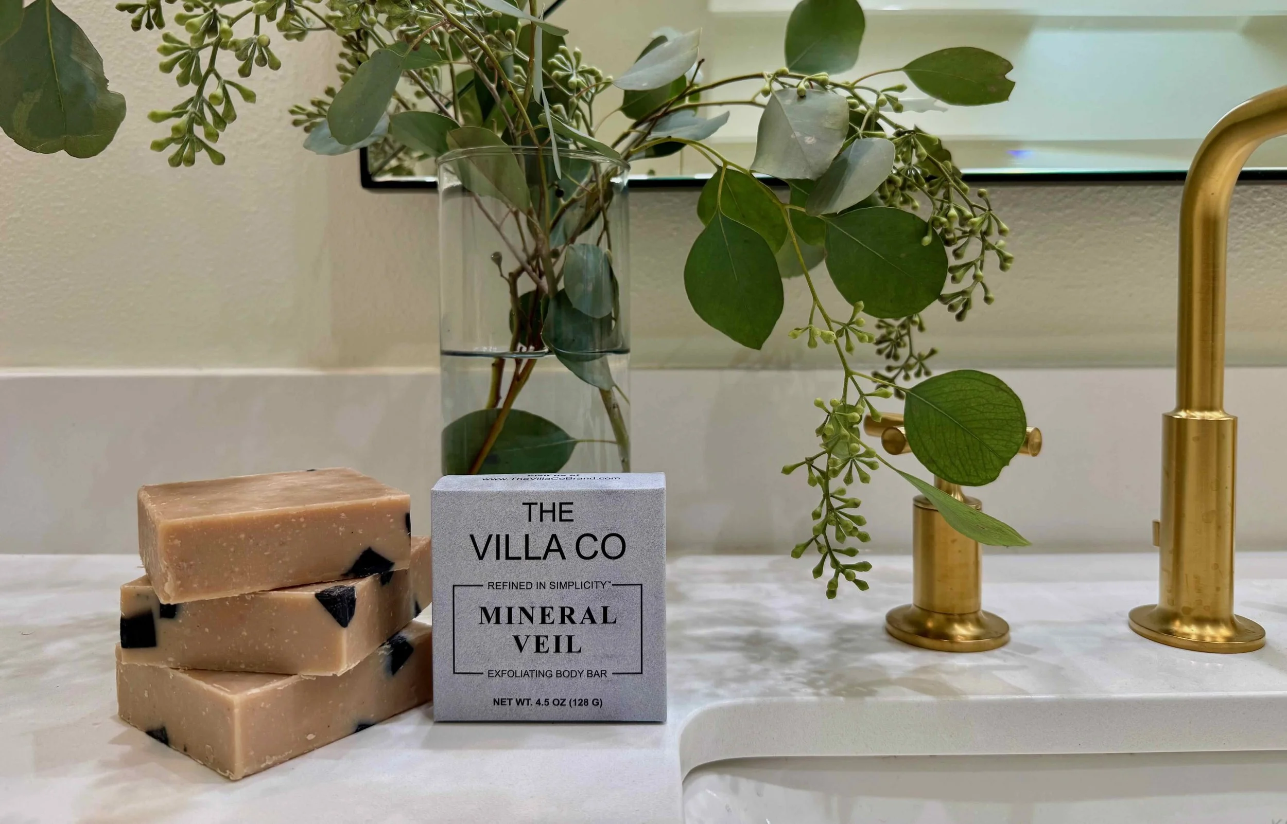 Mineral Veil - Exfoliating Body Bar