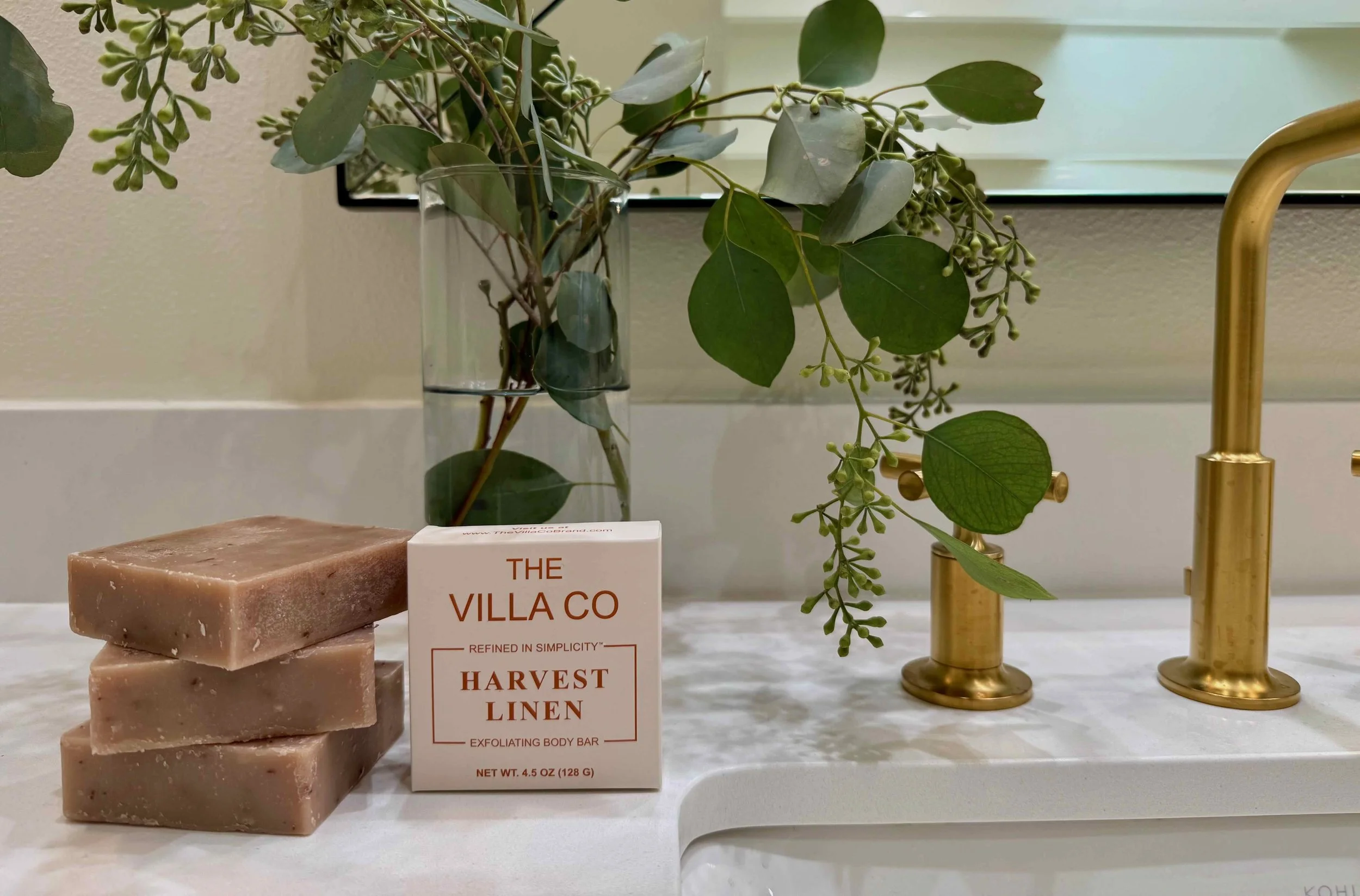 Harvest Linen - Exfoliating Body Bar