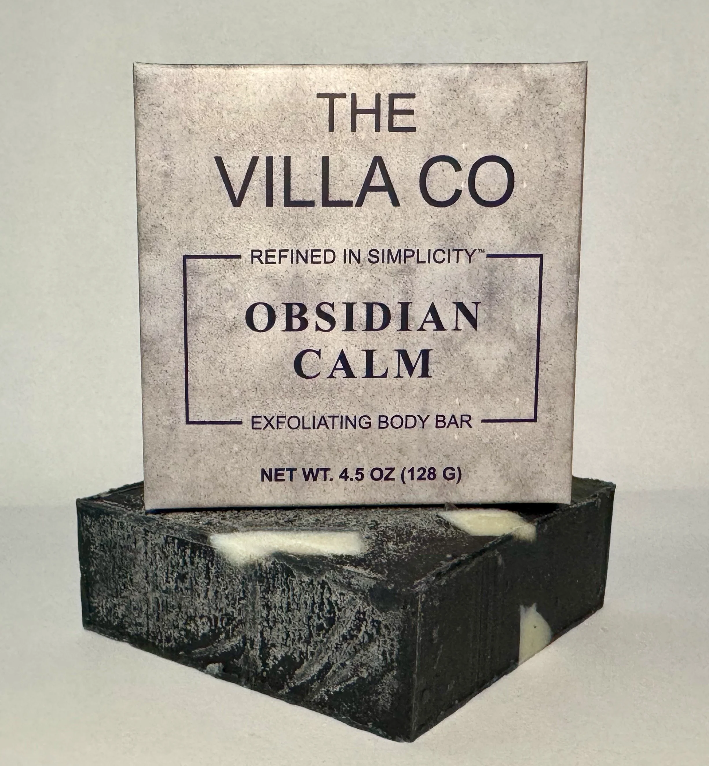 Obsidian Calm - Exfoliating Body Bar