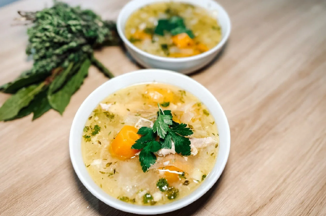 Chinese 5 Spice Chicken Noodle Soup