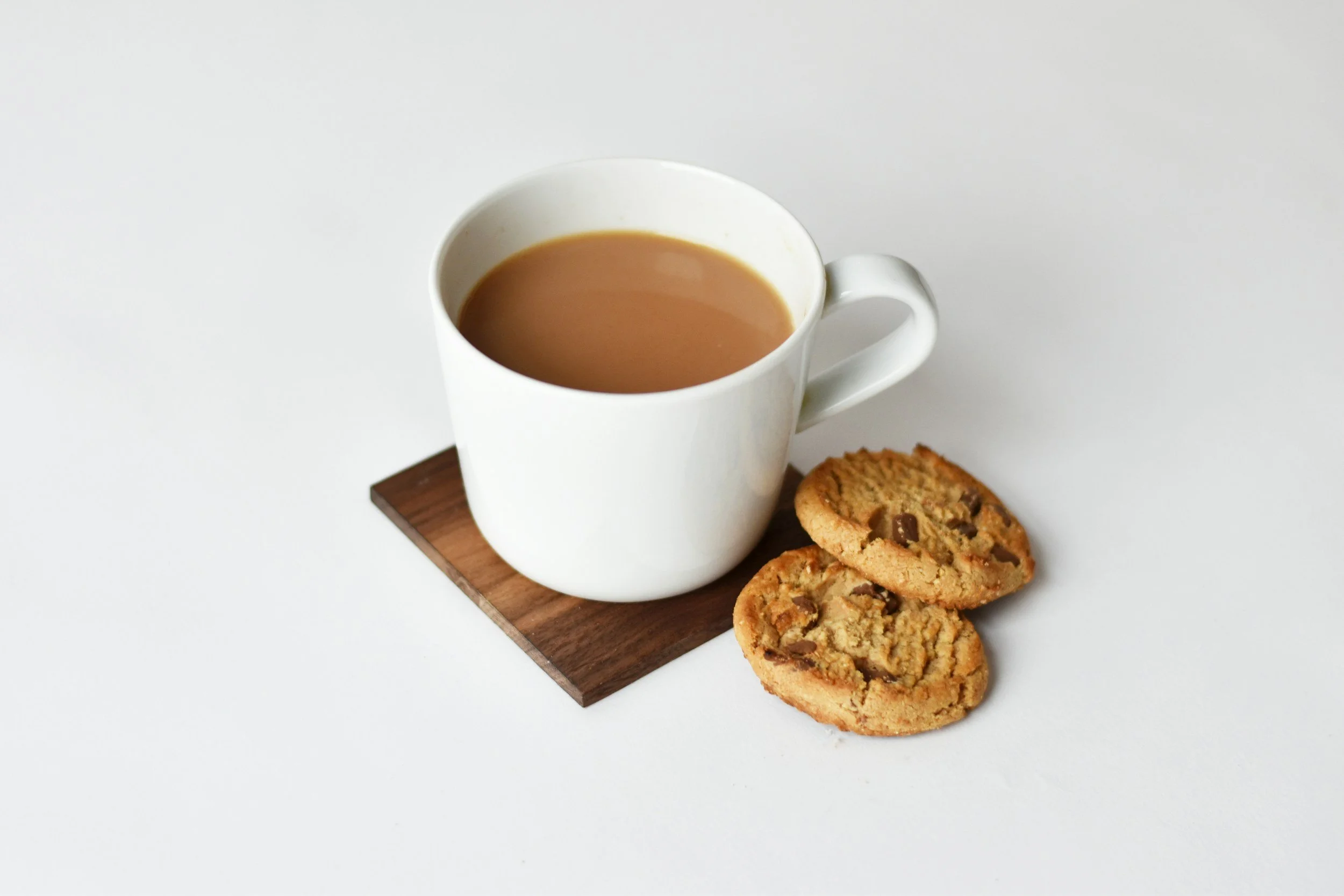 Cup of tea and cookie