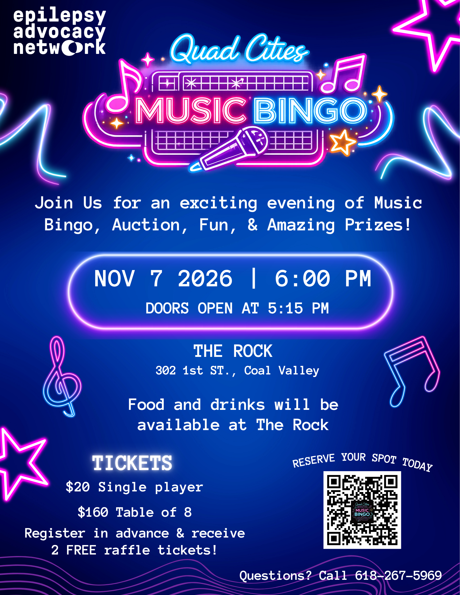 Quad Cities Music Bingo