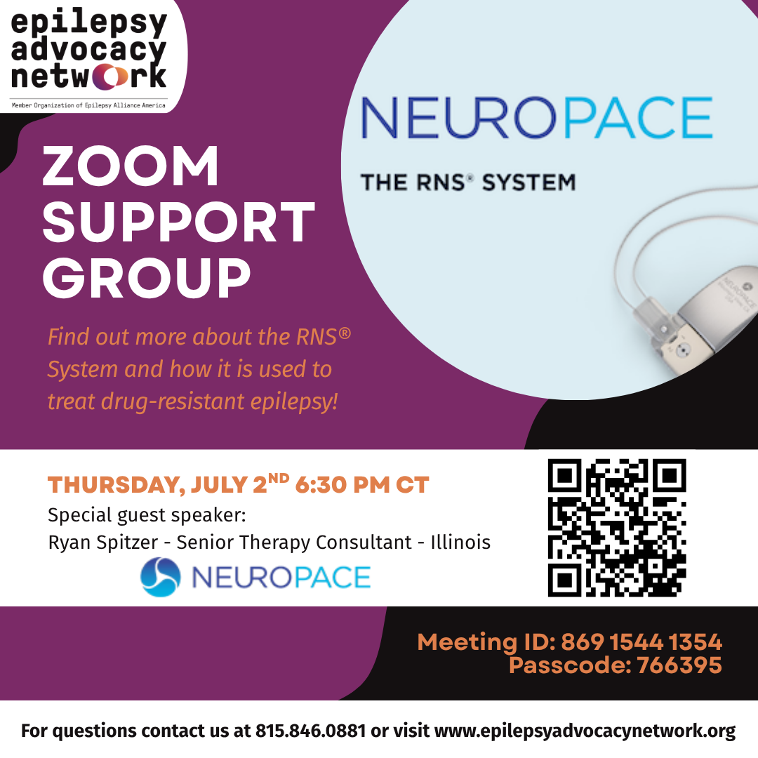 Virtual Support Group with guest speaker on RNS System