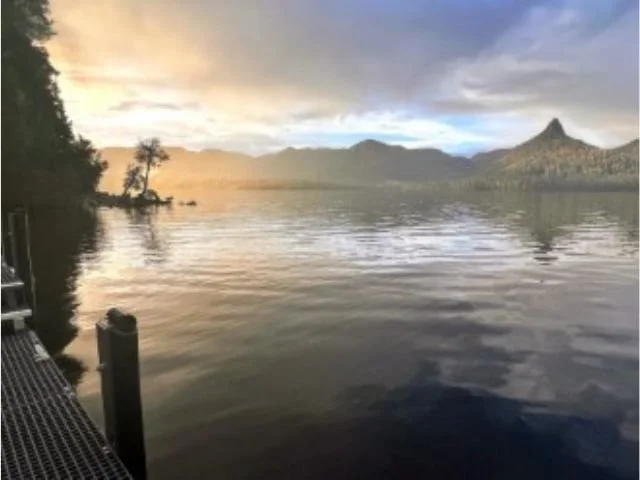 lake st clair near the frery jetty