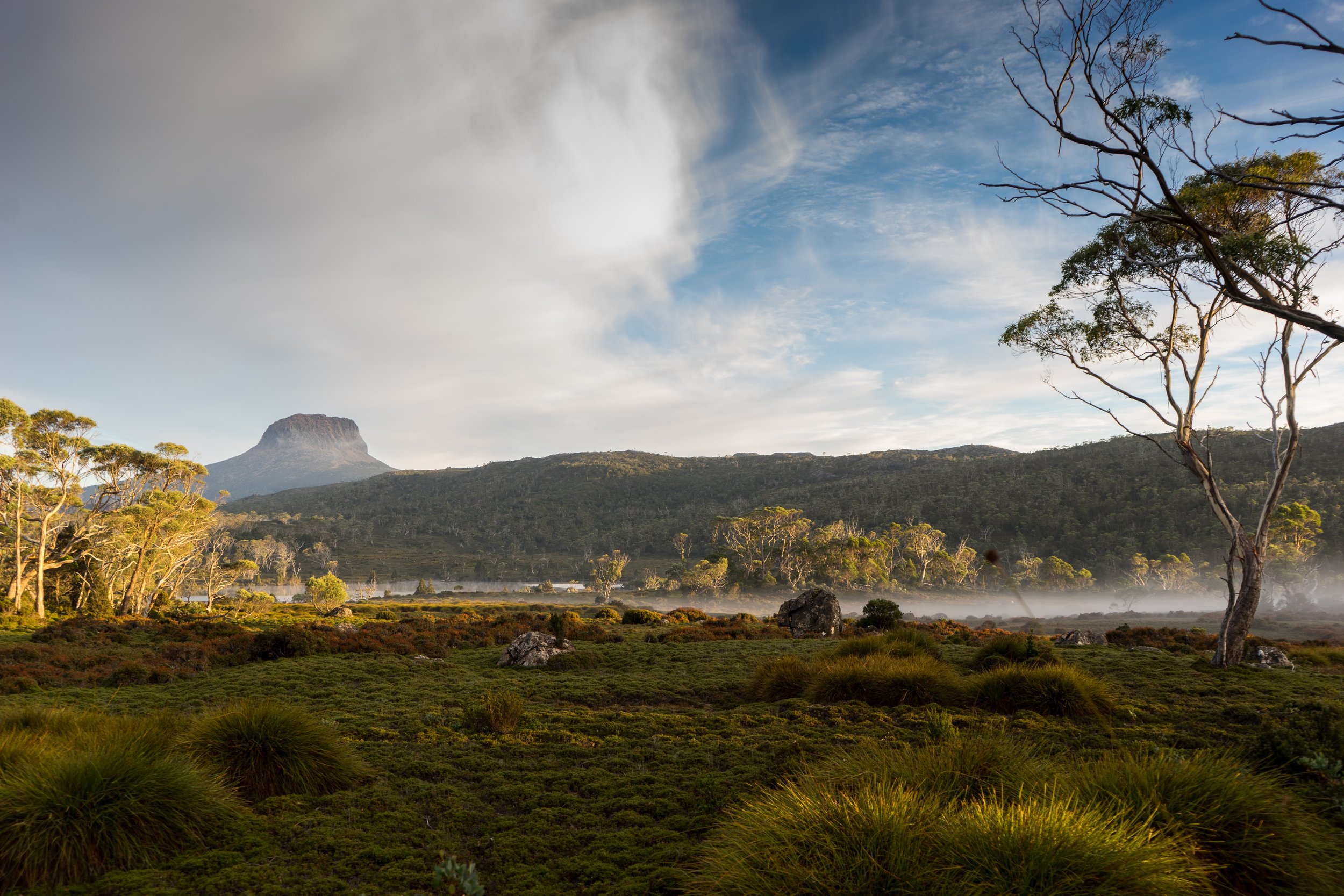 Barn Bluff on the Overland Track