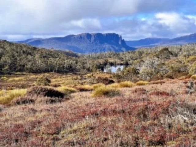 water fall valley circuit along the overland track
