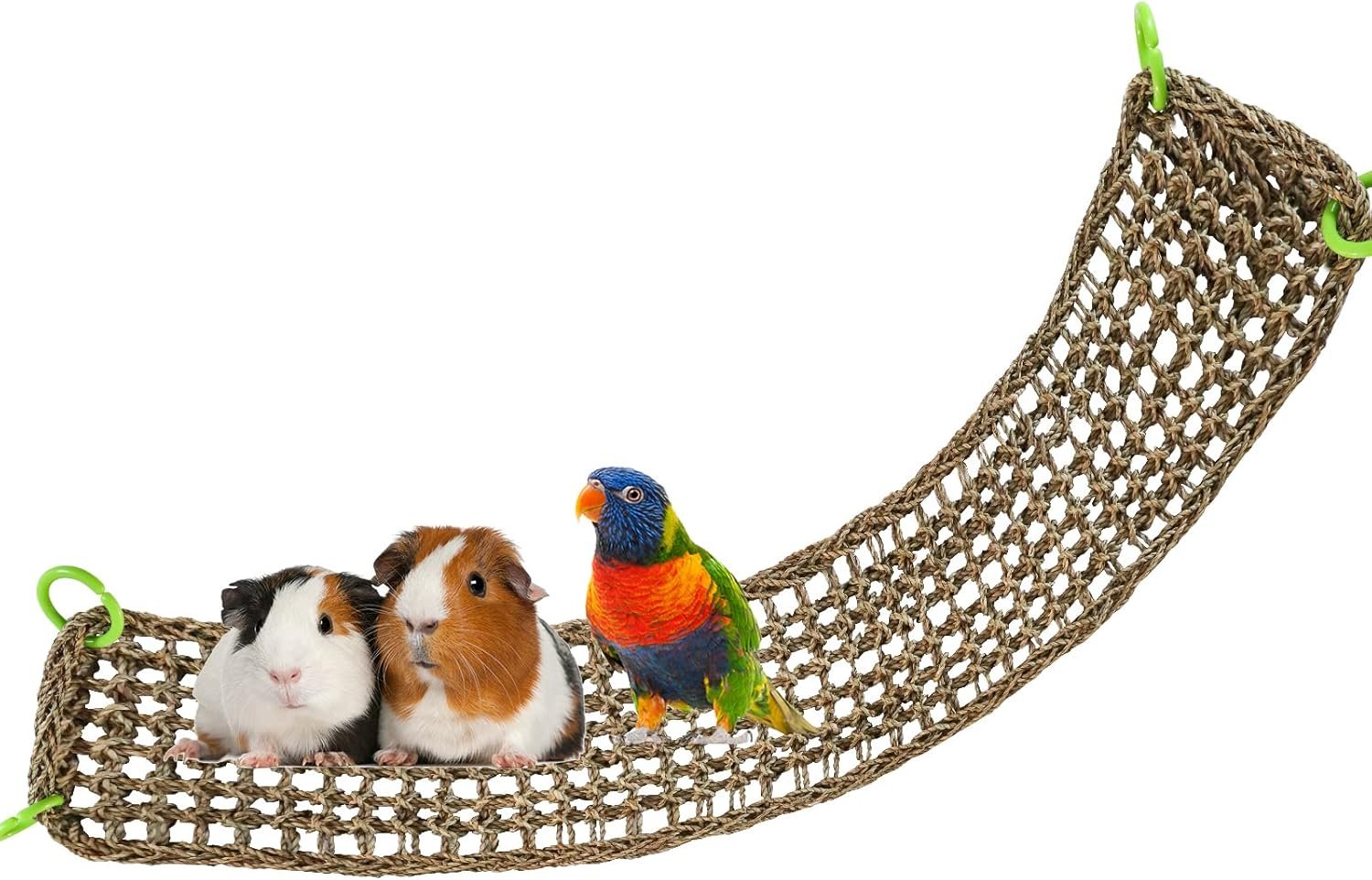 Woven climbing bridge
