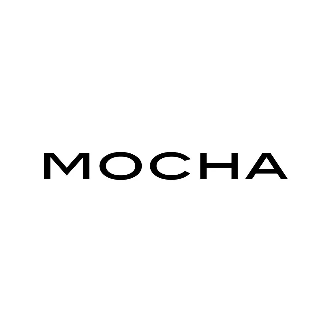 Text reading 'MOCHA' in black font on a white background.