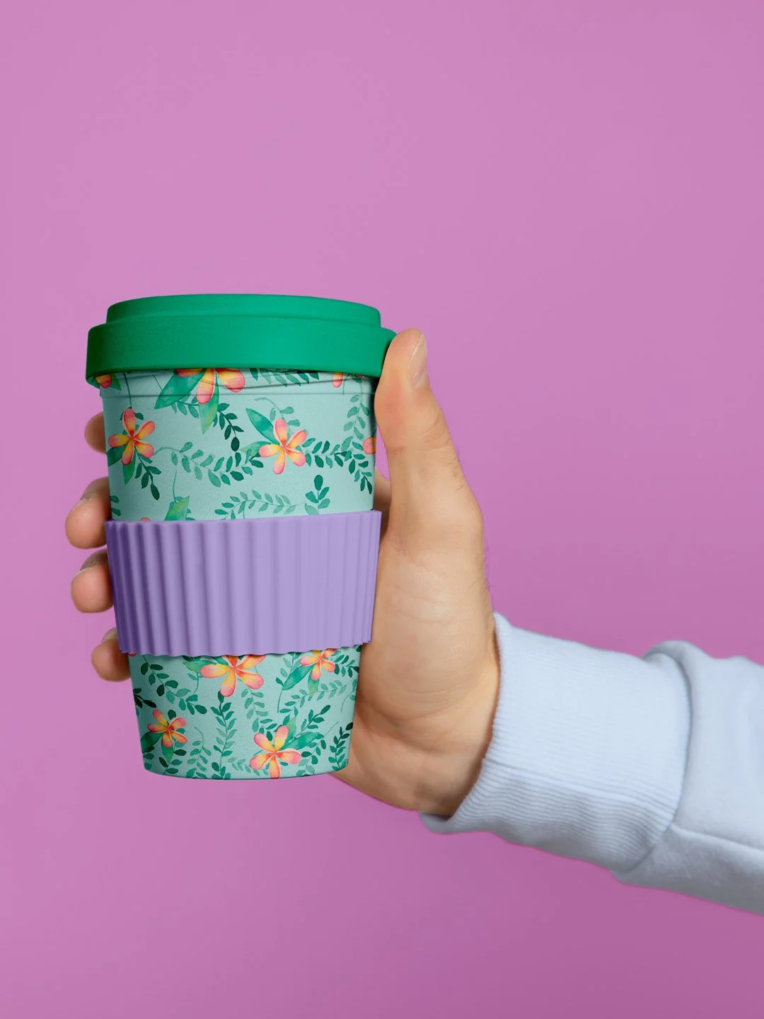 Coffee Cup 2 Purple Band Pink BG.jpg