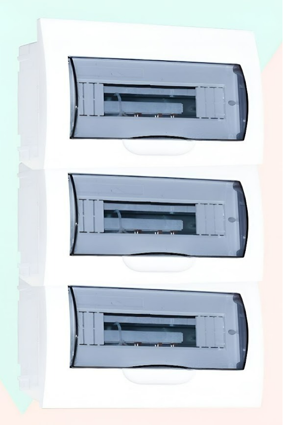 DB-36F FLUSH TYPE 36 MODULE DISTRIBUTION BOX WITH DUSBAR