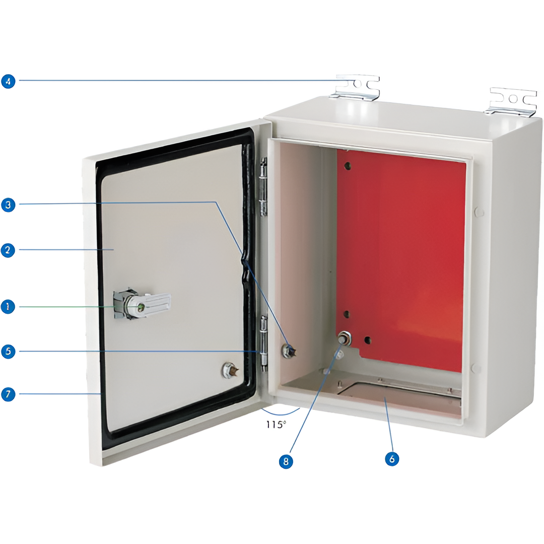 NXW5-5040/20 500X400X200 WALL MOUNT, INDOOR AND OUTDOOR APPLICATIONS