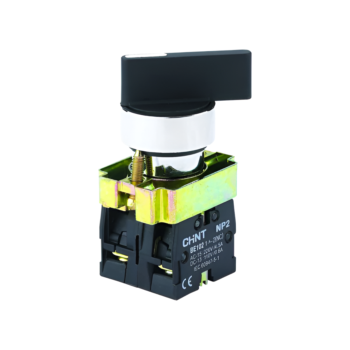 NP2-BJ25 1NO+1NC,2 POSITIONS SELECTOR SWITCH LONG HANDLE