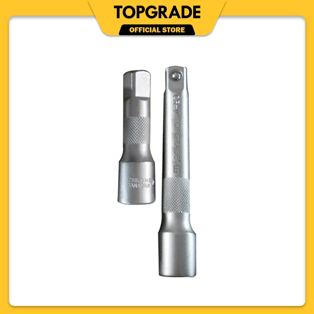 TOPGRADE 2pcs Extension Bar Set 75/125mm (1/2" Drive)