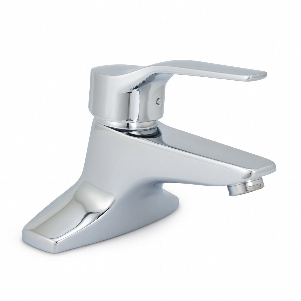 SHARK Brass Basin Hot and Cold Mixer Bathroom Faucet