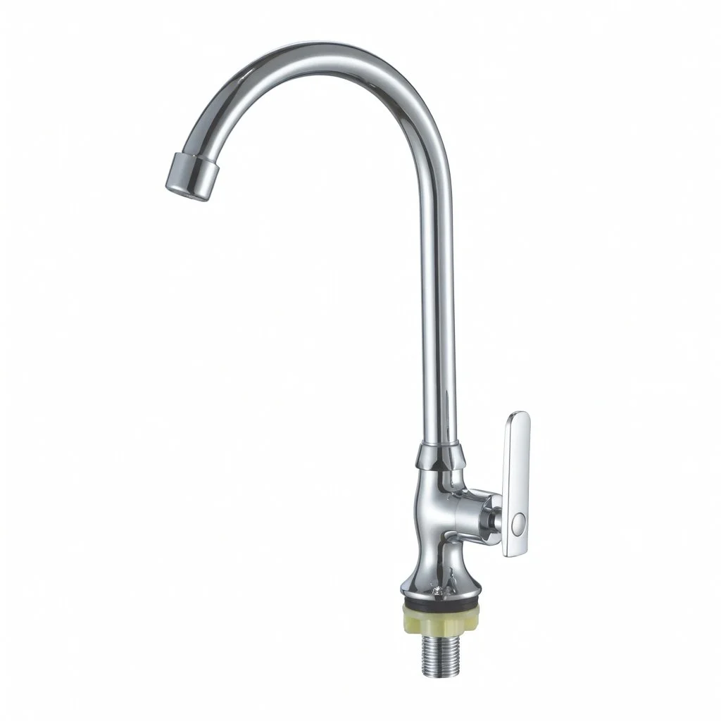 SHARK Gooseneck Kitchen Faucet Vertical Tap