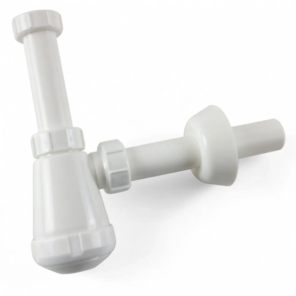 SHARK SF1106 ABS Basin Bottle Trap White 1-1/4"