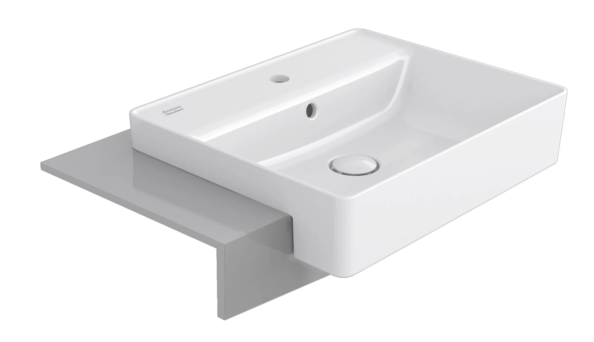 LIXIL Acacia Supasleek Semi CT Basin 550mm CCASF419