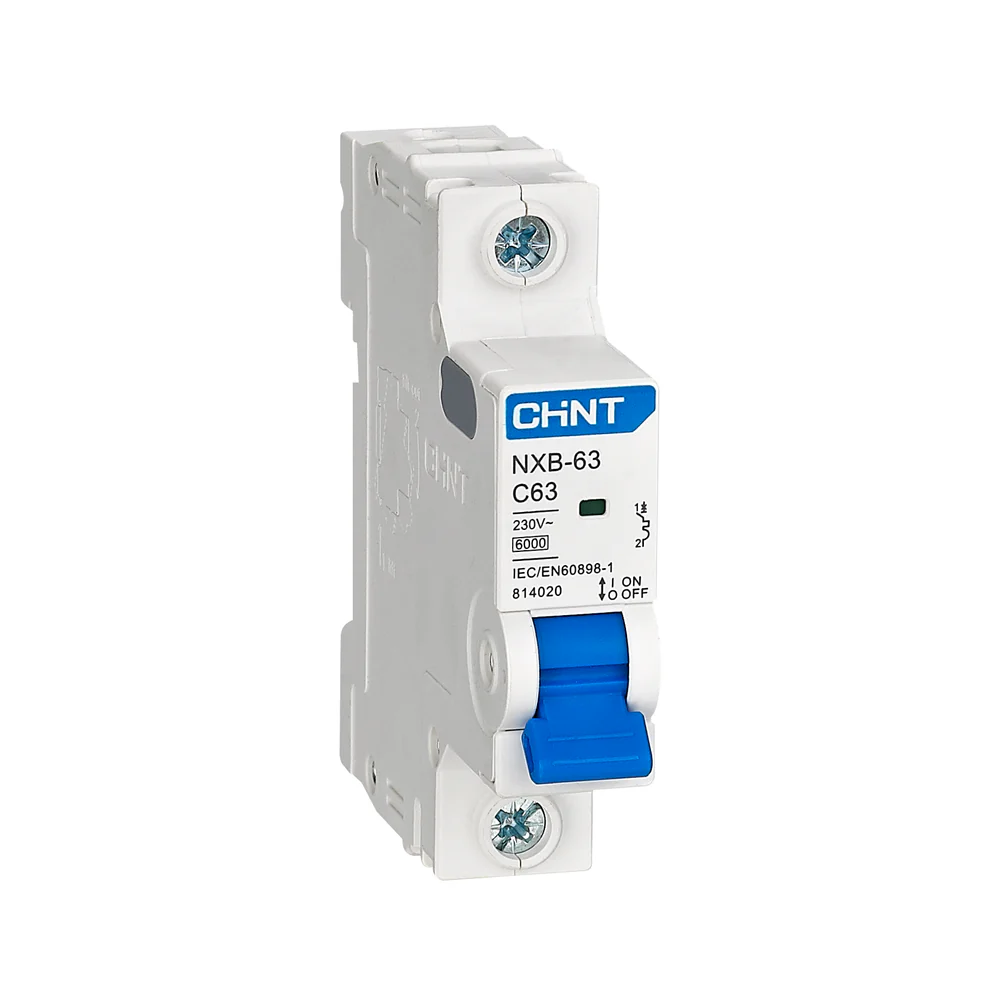 NXB-63 1P C25 6KA 25A MINIATURE CIRCUIT BREAKERS