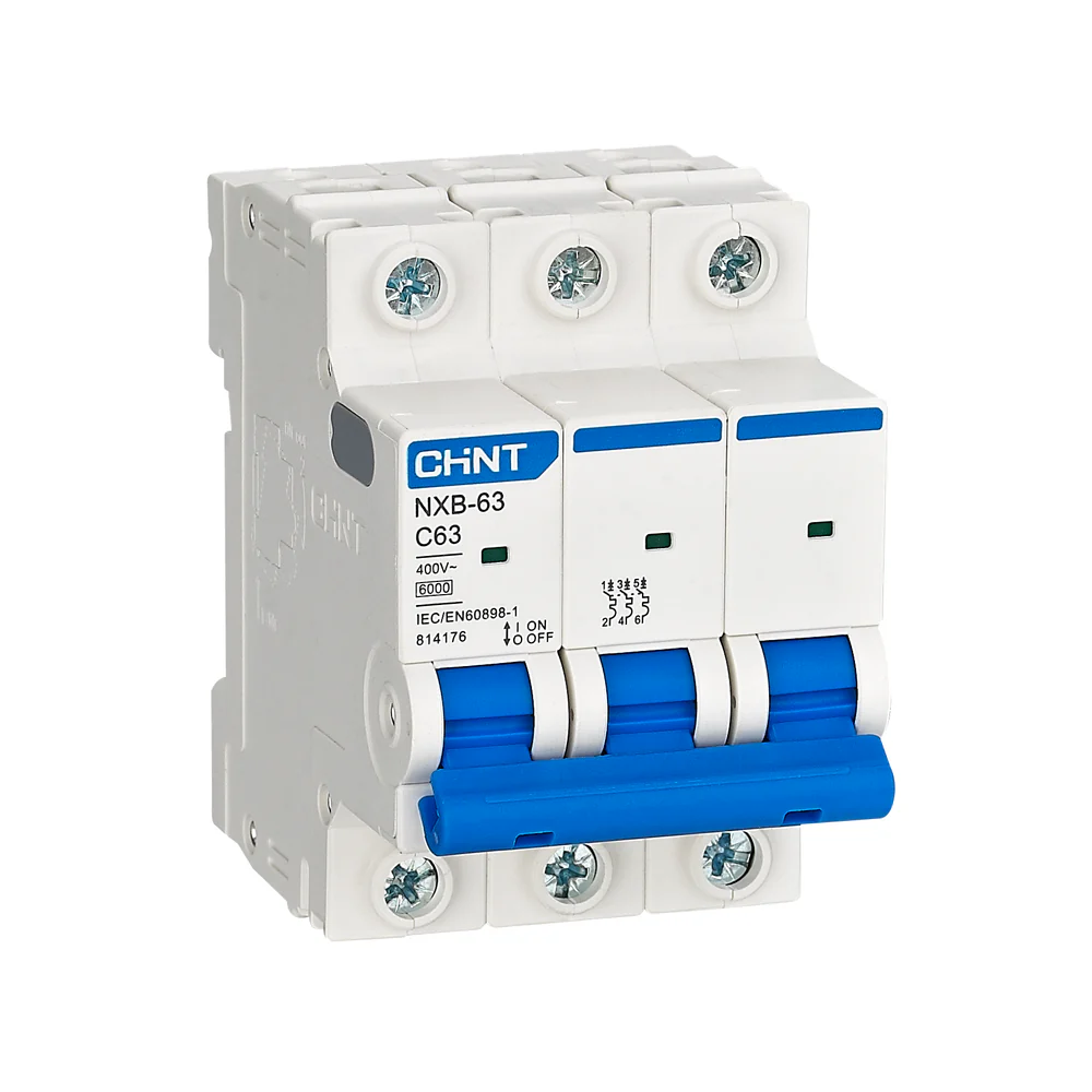 NXB-63 3P C40 6KA 40A MINIATURE CIRCUIT BREAKERS