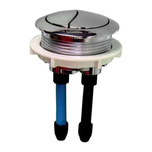 LIXIL WDI CH PLATED DUAL PUSH BUTTON M48 L75 PC-B5502L75