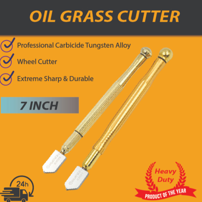TOPGRADE Oil Glass Cutter 7"