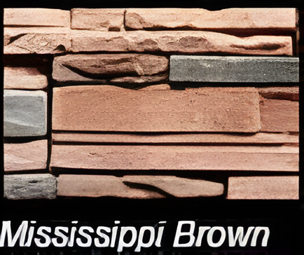 ASI MISSISSIPPI BROWN FLINT STONES
