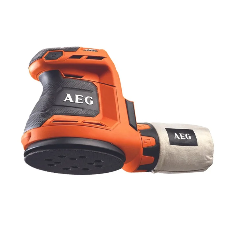 AEG 18V CORDLESS SYSTEM BEX 18-125-0 125 MM RANDOM ORBIT SANDER 7000-11000RPM