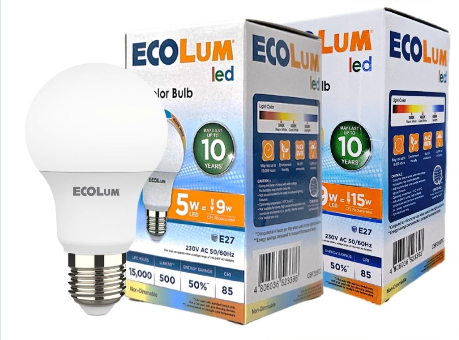 CBF205TC 5W LED 3 COLOR BULBS