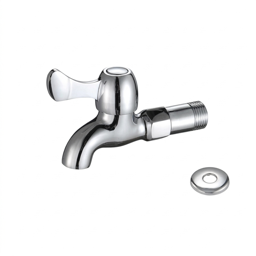 SHARK Brass Sink Faucet Chrome Plated