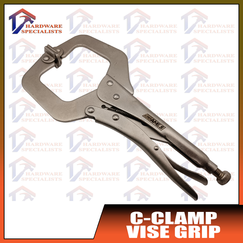 TOPGRADE C-Clamp Vise Grip 11"