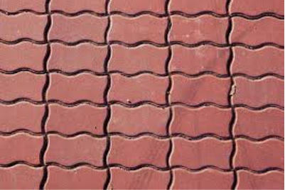 CY-MON PAVERS BC RED S-TYPE PAVER (50pcs./m2)