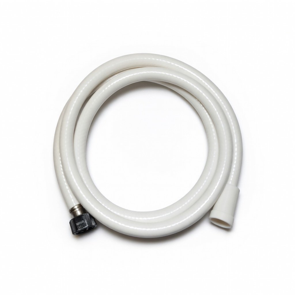 SHARK Shower Hose PVC White