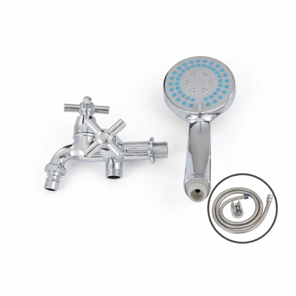 SHARK SF2486 Two Way Faucet ABS Chrome Plated with Hand Shower