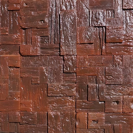 EZ Rocks - WOOD MOSAIC SERIES (FLATS)