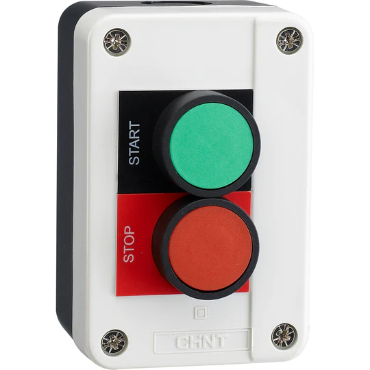 NP2-B211H29 SPRING RETURN PUSH BUTTON BOX