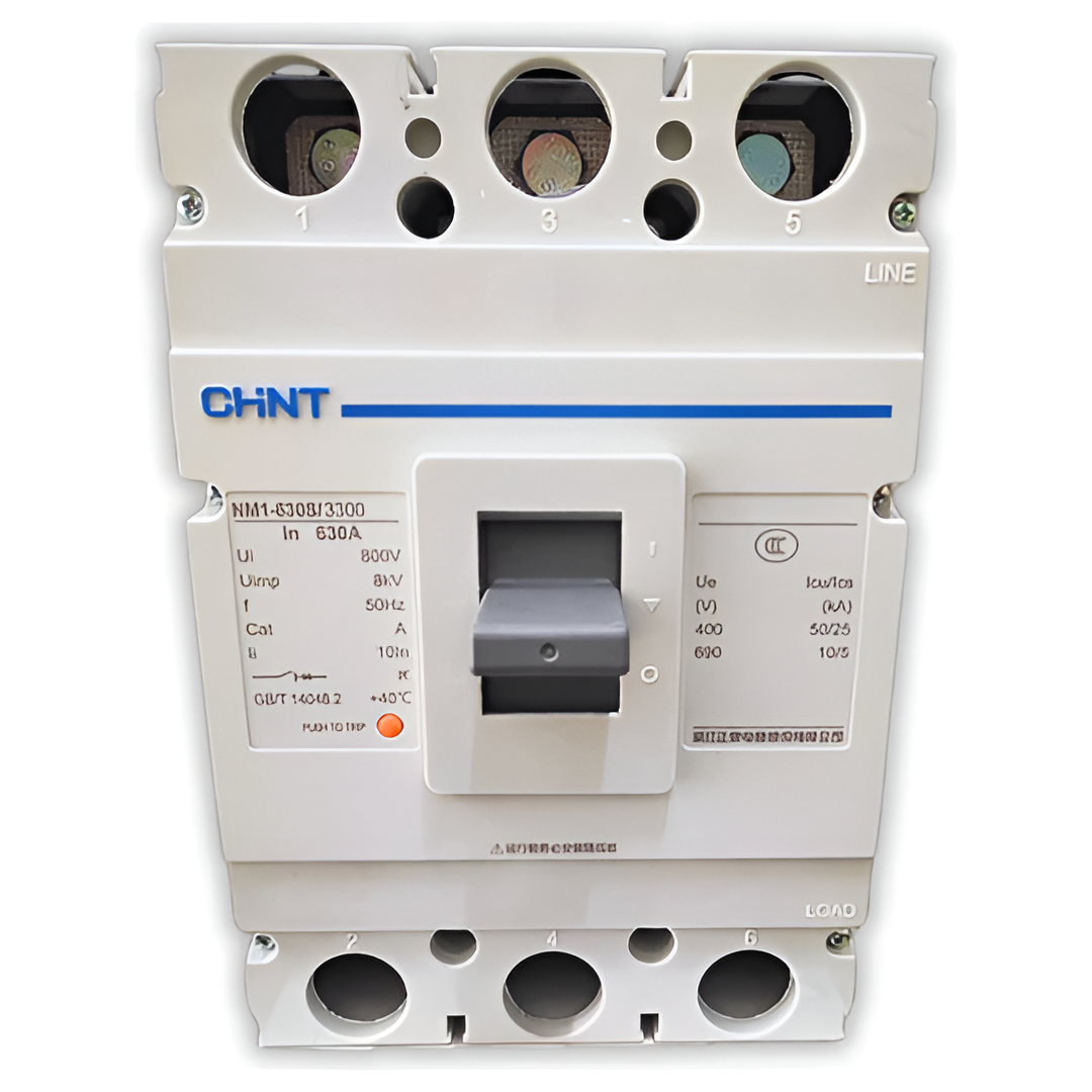 NM1-630S/3300 500A 500AT 630AF TYPE S-3 POLE MOULDED CASE CIRCUIT BREAKERS- MCCB