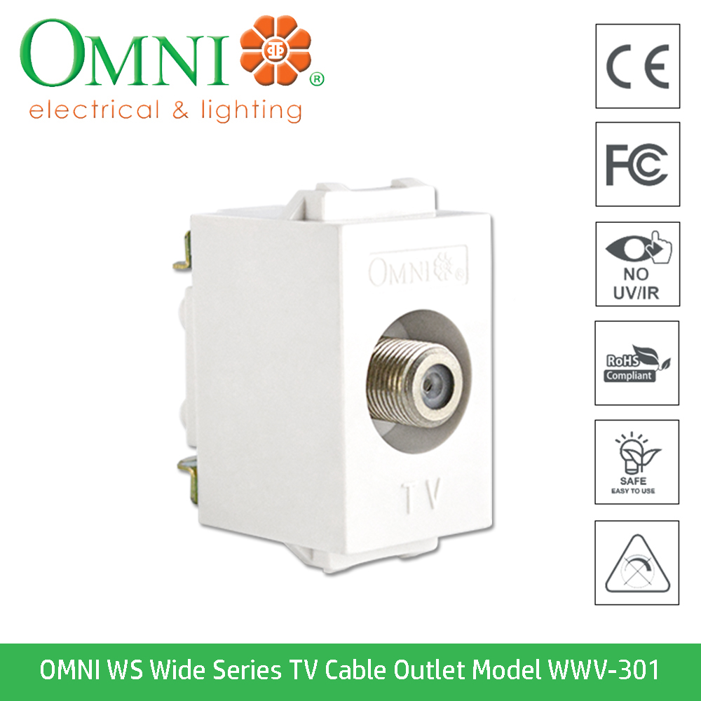 WWV-301 TV CABLE OUTLET