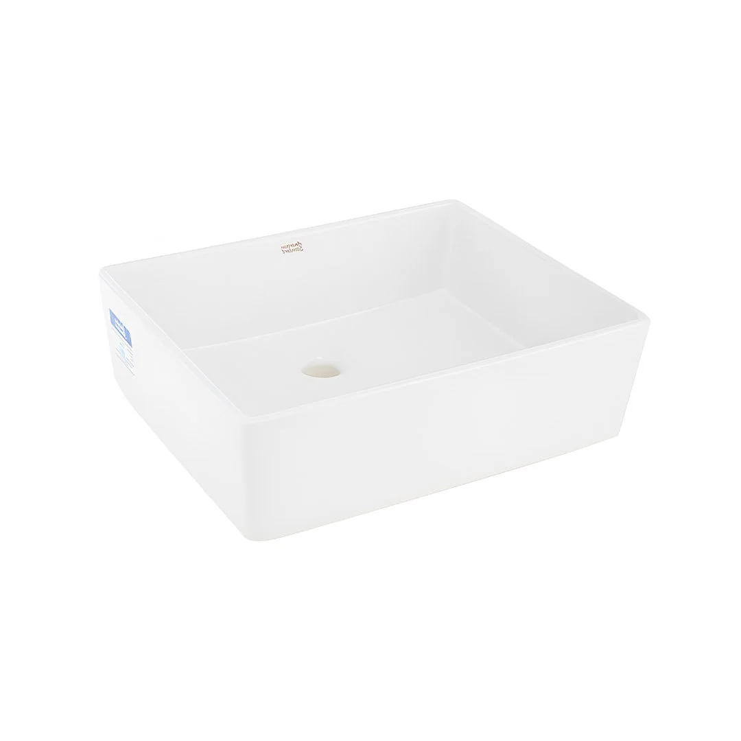 LIXIL Thin Edge Square 500mm Vessel Basin F611